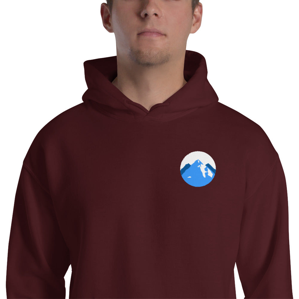 Three Peaks Collection | Embroidered Hoodie
