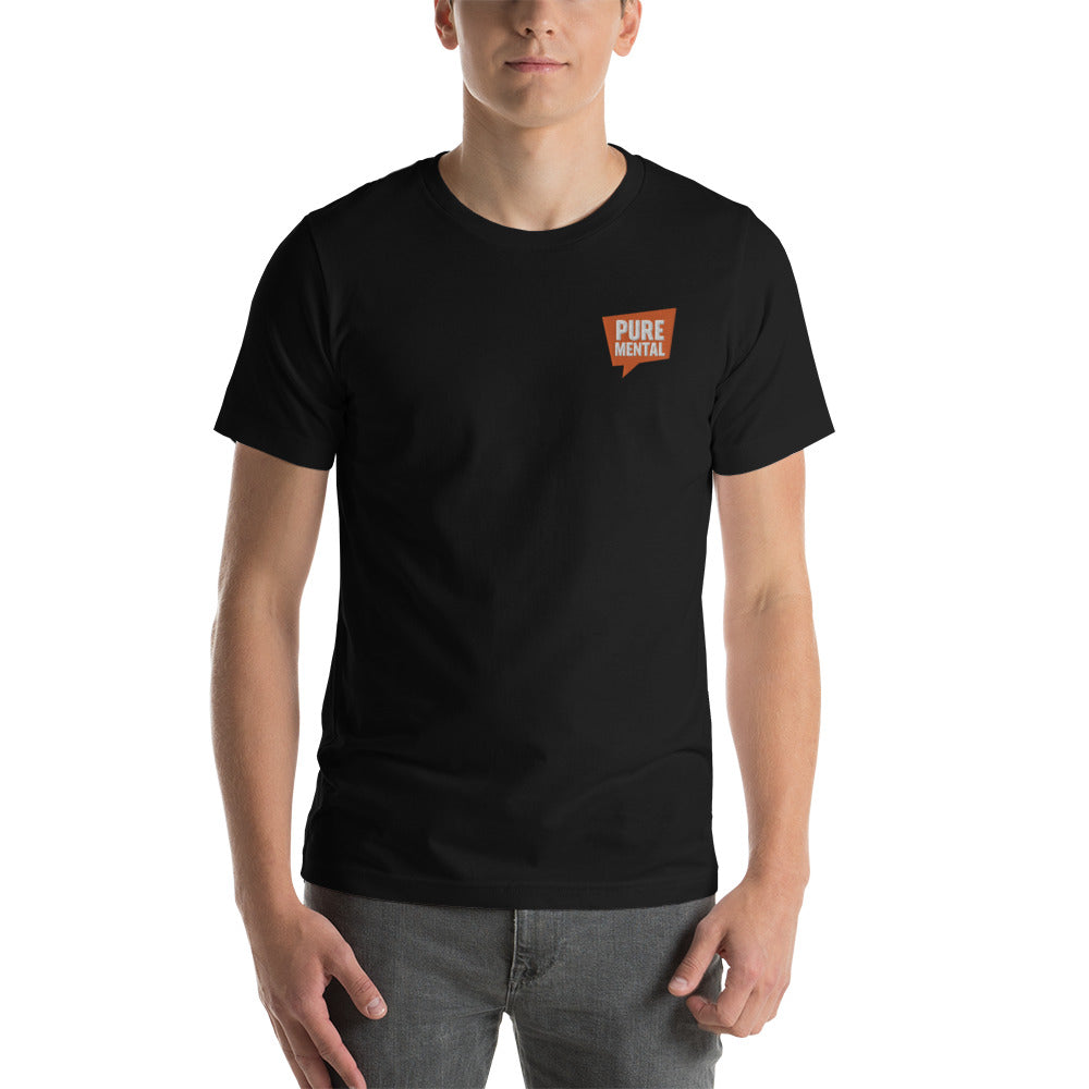 Pure Mental Collection | Embroidered T-Shirt