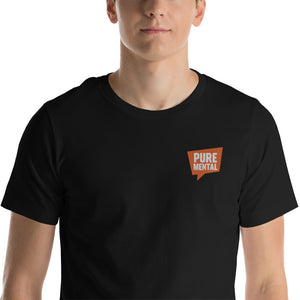 Pure Mental Collection | Embroidered T-Shirt