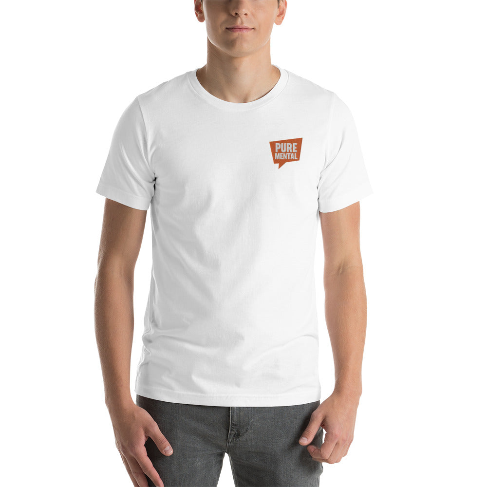 Pure Mental Collection | Embroidered T-Shirt