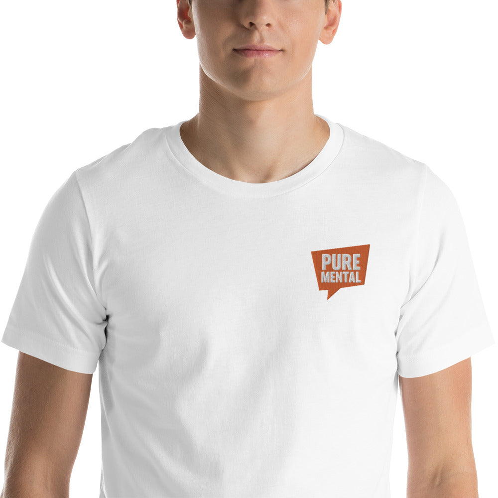 Pure Mental Collection | Embroidered T-Shirt