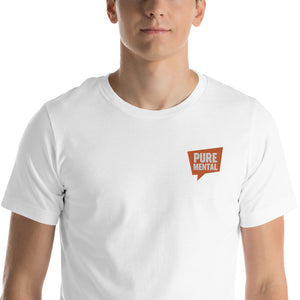 Pure Mental Collection | Embroidered T-Shirt